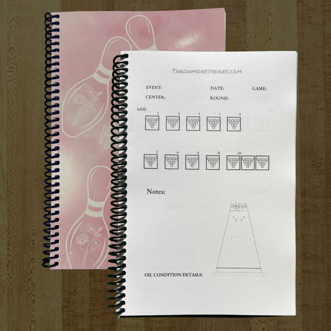 Bowling Workbook (Pink, 2 Pack)
