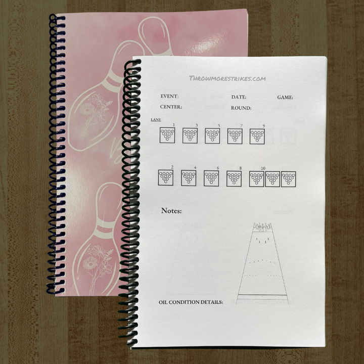Bowling Workbook (Pink, 2 Pack)